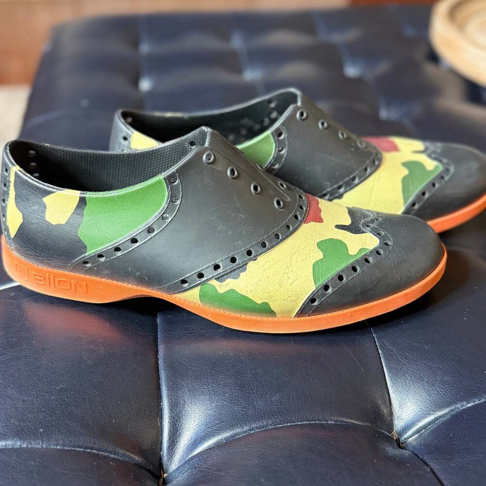 Biion Oxford Men's Golf Shoes - Patterns Camo size 11
